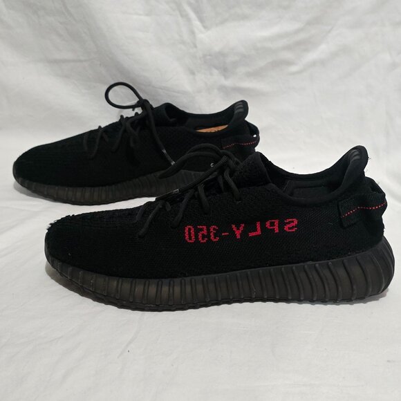Adidas Yeezy Boost 350 V2 Black Red CP9652- Sz 12.5US - Picture 3 of 10
